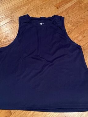 Athletic Navy Tank Top - Lightweight Performance Tank